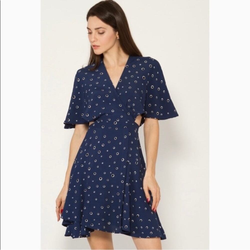 Faithfull The‎ Brand Alto Dress Blue Polka Dot 6
